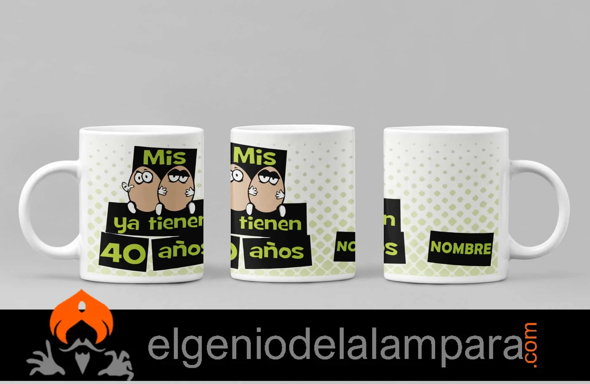 Taza divertida edad
