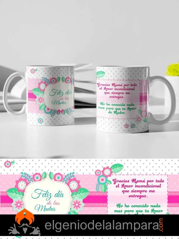 Taza gracias mamá