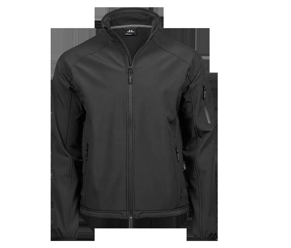 TEE JAYS TJ9510  RENDIMIENTO DE PESO LIGERO SOFTSHELL PARA HOMBRE  BLACK