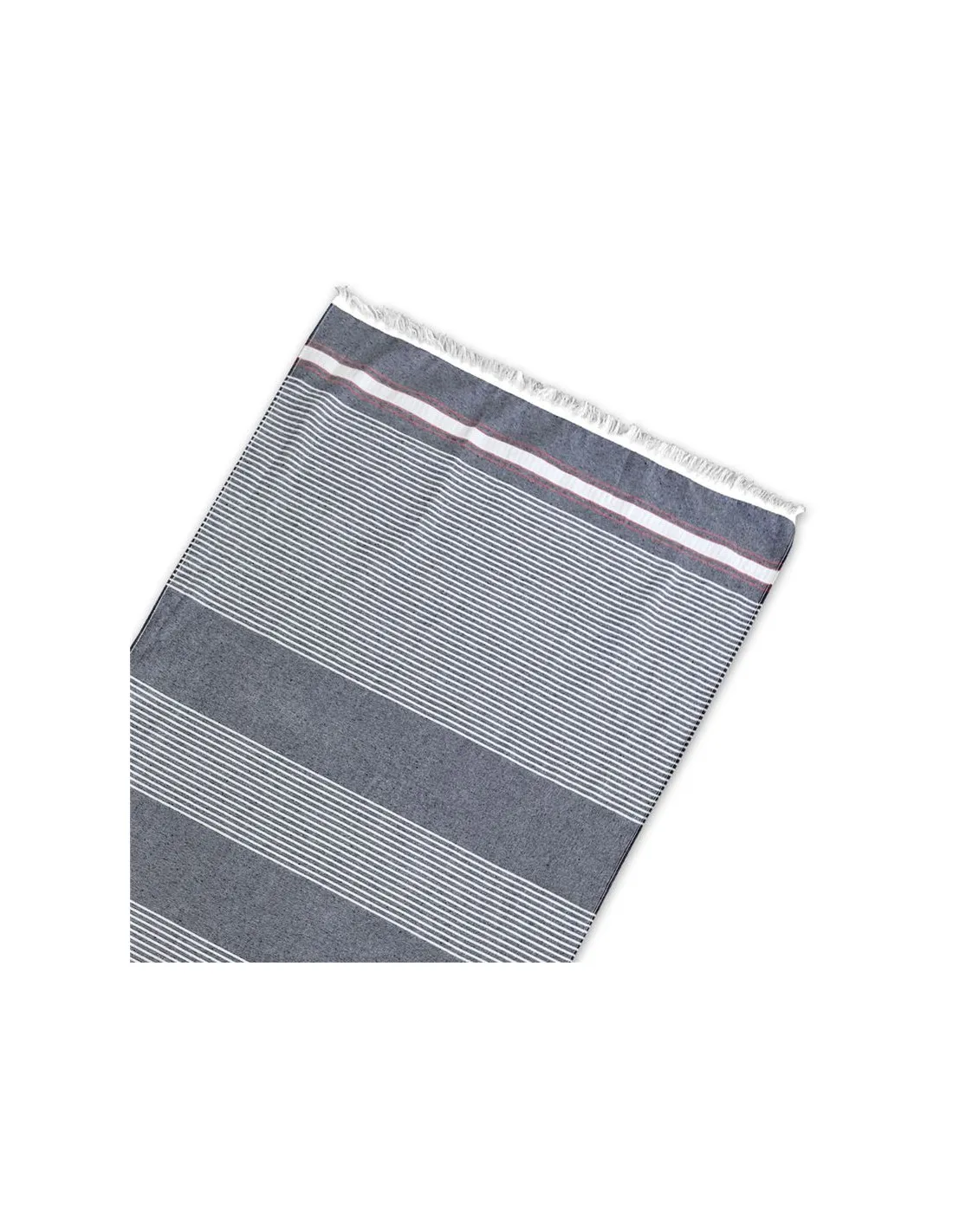 Toalla Fouta Rizo Secaneta 95 X 160 Soguin Azul Oscuro