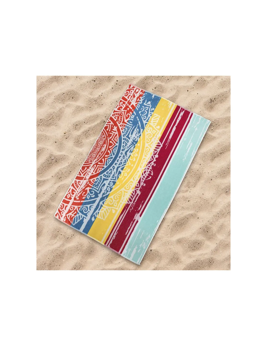 Toalla Secaneta Jacquard Terciopelo 100 X 170 Divar Agua