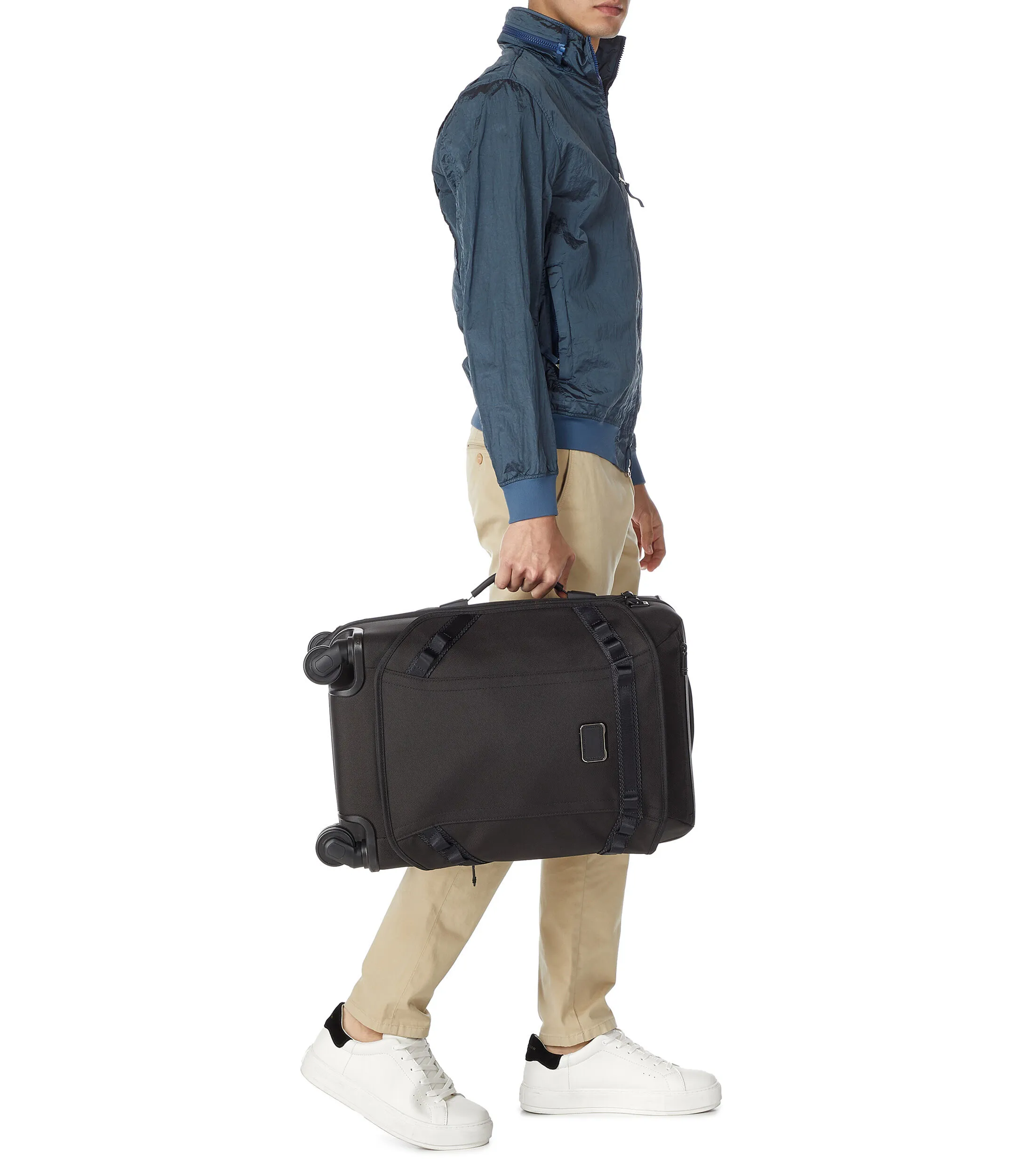 Tumi Maleta de Viaje Alpha Bravo International Frond Lid Expandible Negra