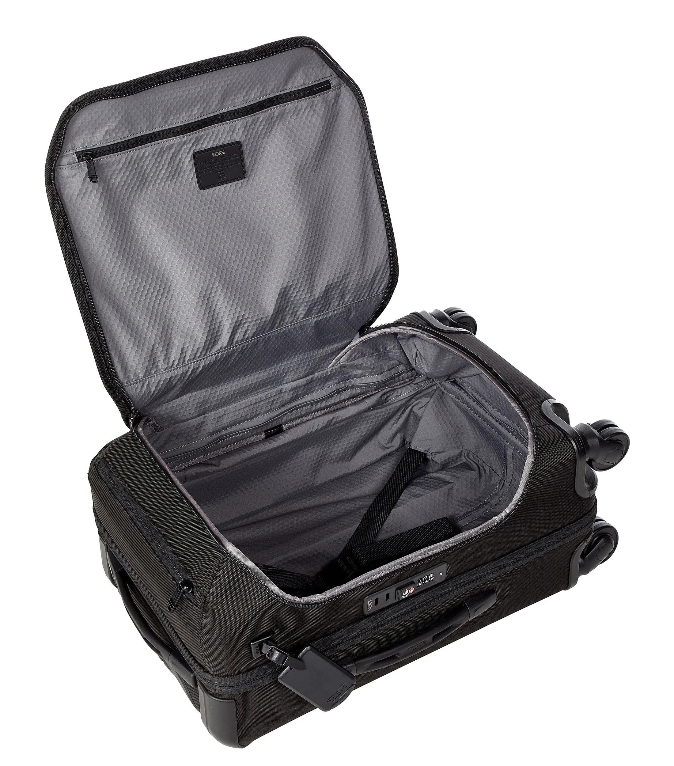 Tumi Maleta de Viaje Alpha Bravo International Frond Lid Expandible Negra