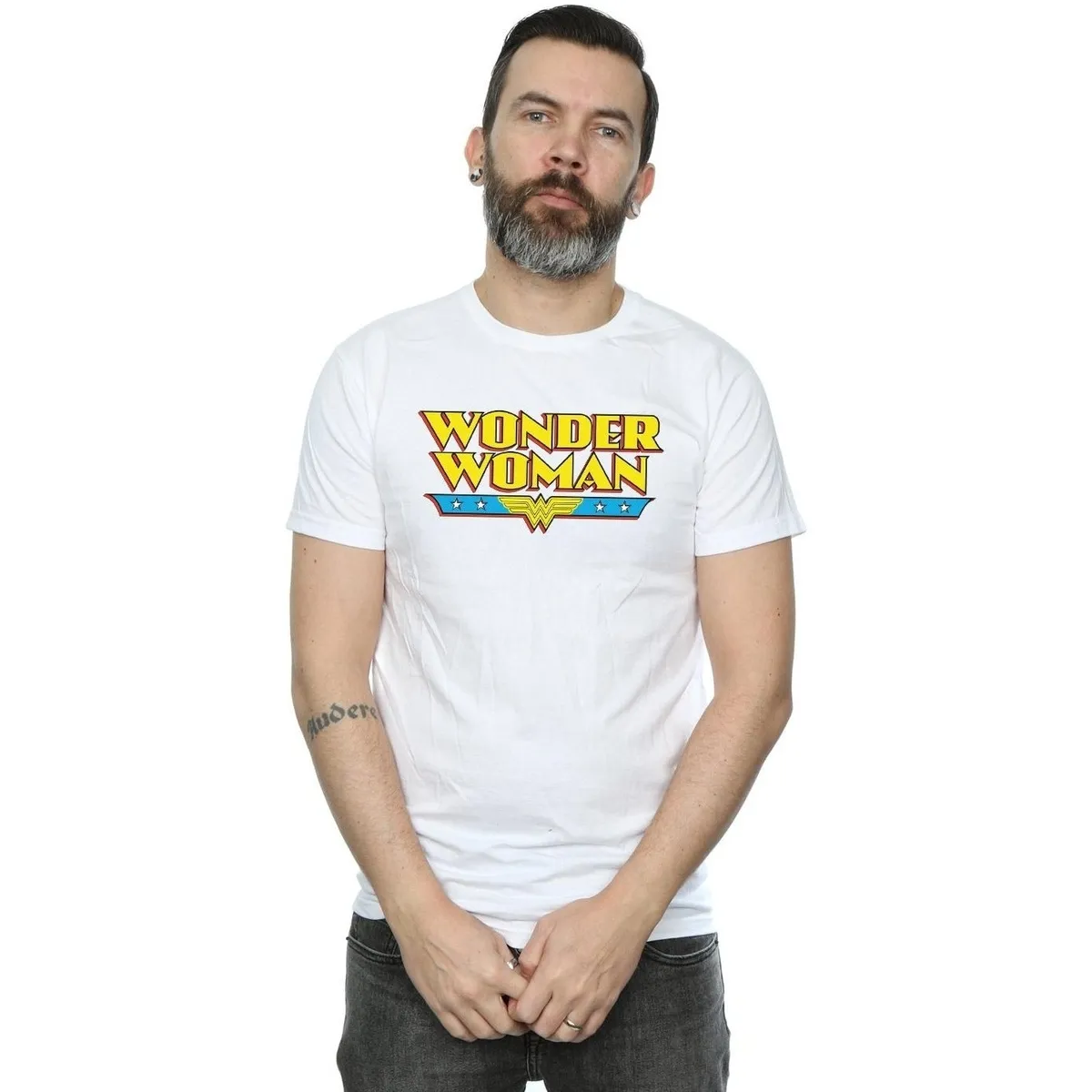 Wonder Woman Text Logo