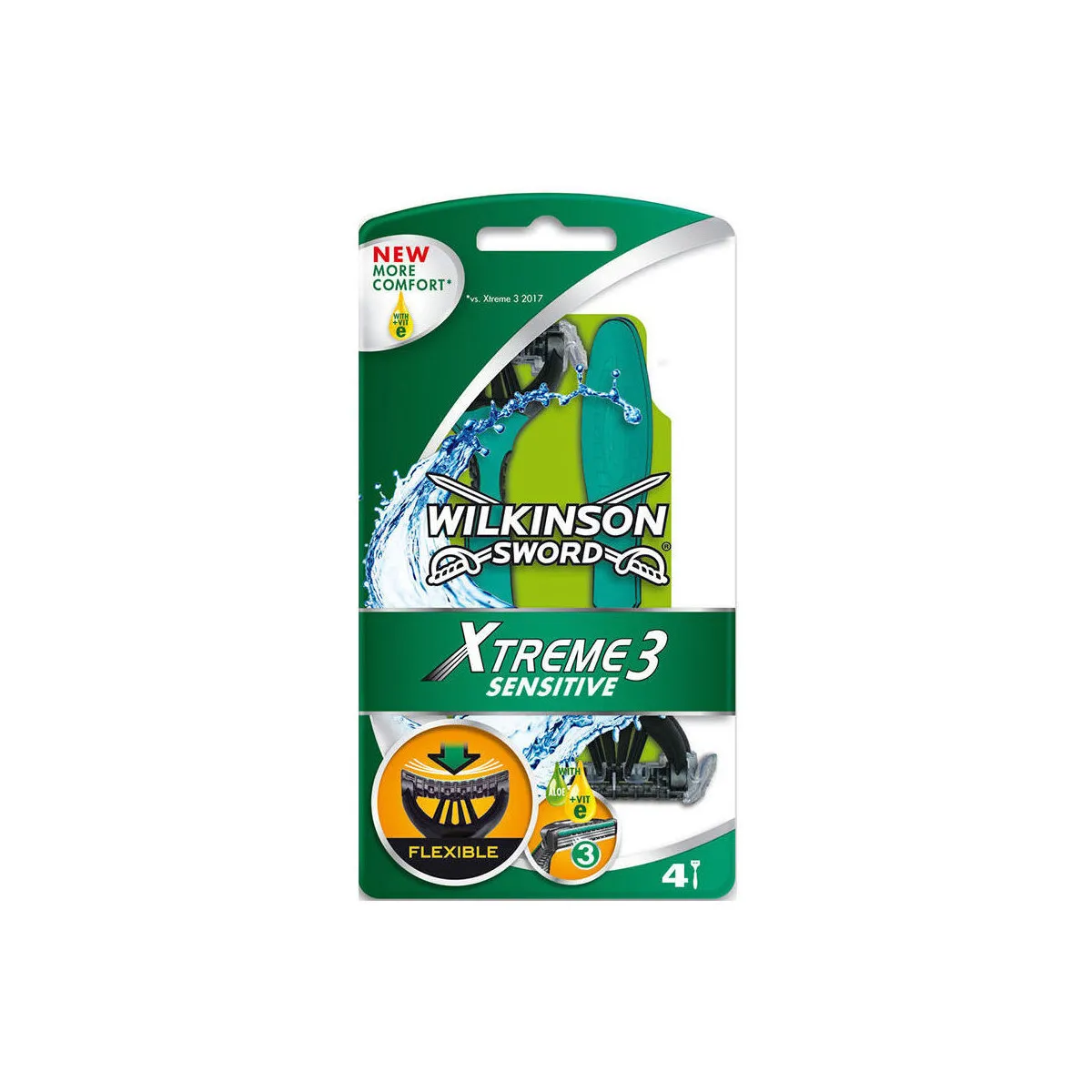 XTREME3 SENSITIVE MAQUINILLA DESECHABLE