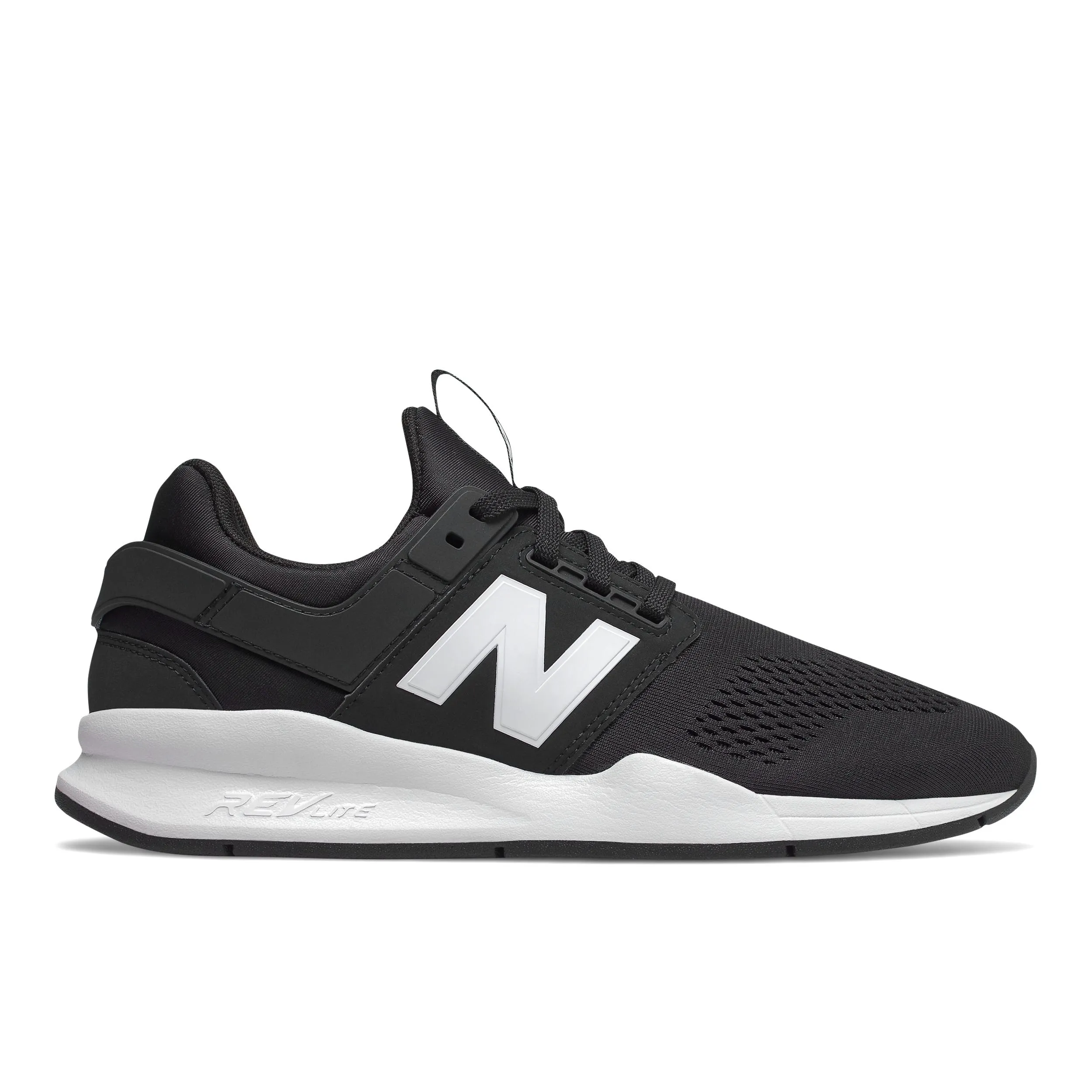 Zapatillas Urbanas Hombre New Balance 247 v2 Negra/Blanca