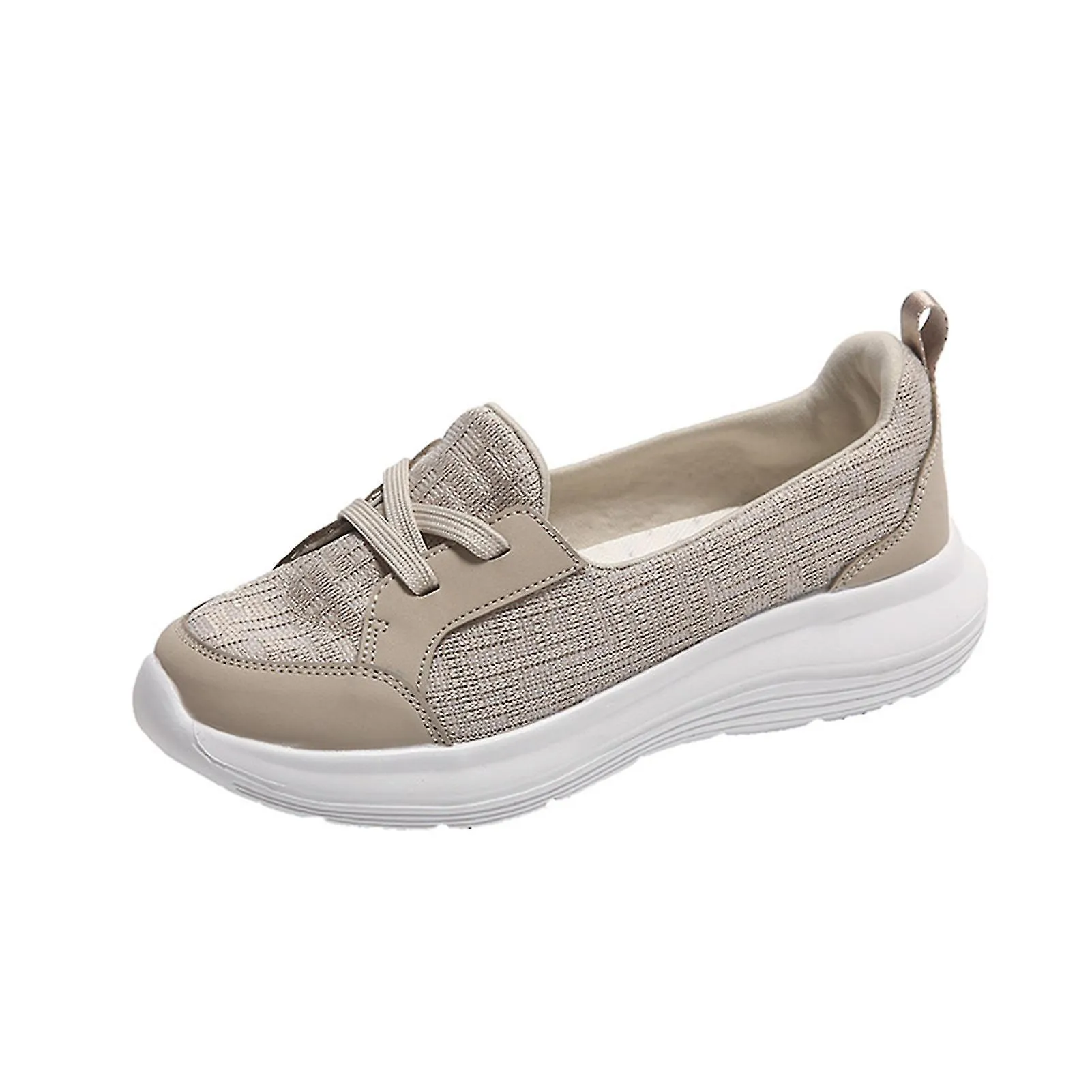 Zapatos ortopédicos para mujeres Zapatos de reunión de estilo simple de color sólido adecuados para caminar acampando