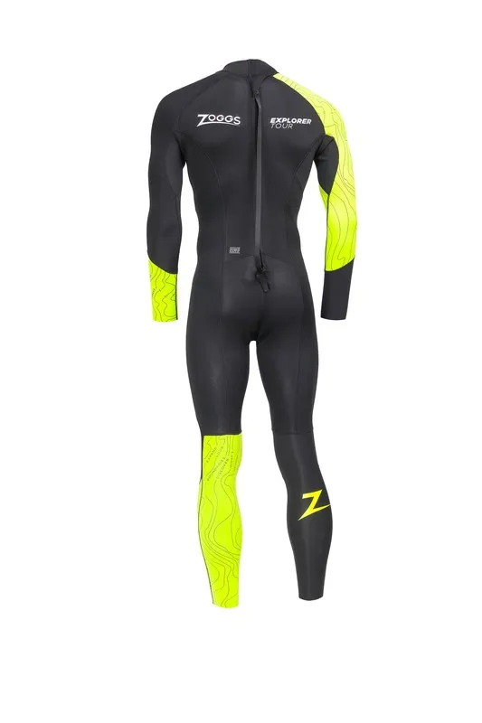 Zoggs EXPLORER tour FS Man Black/Yellow